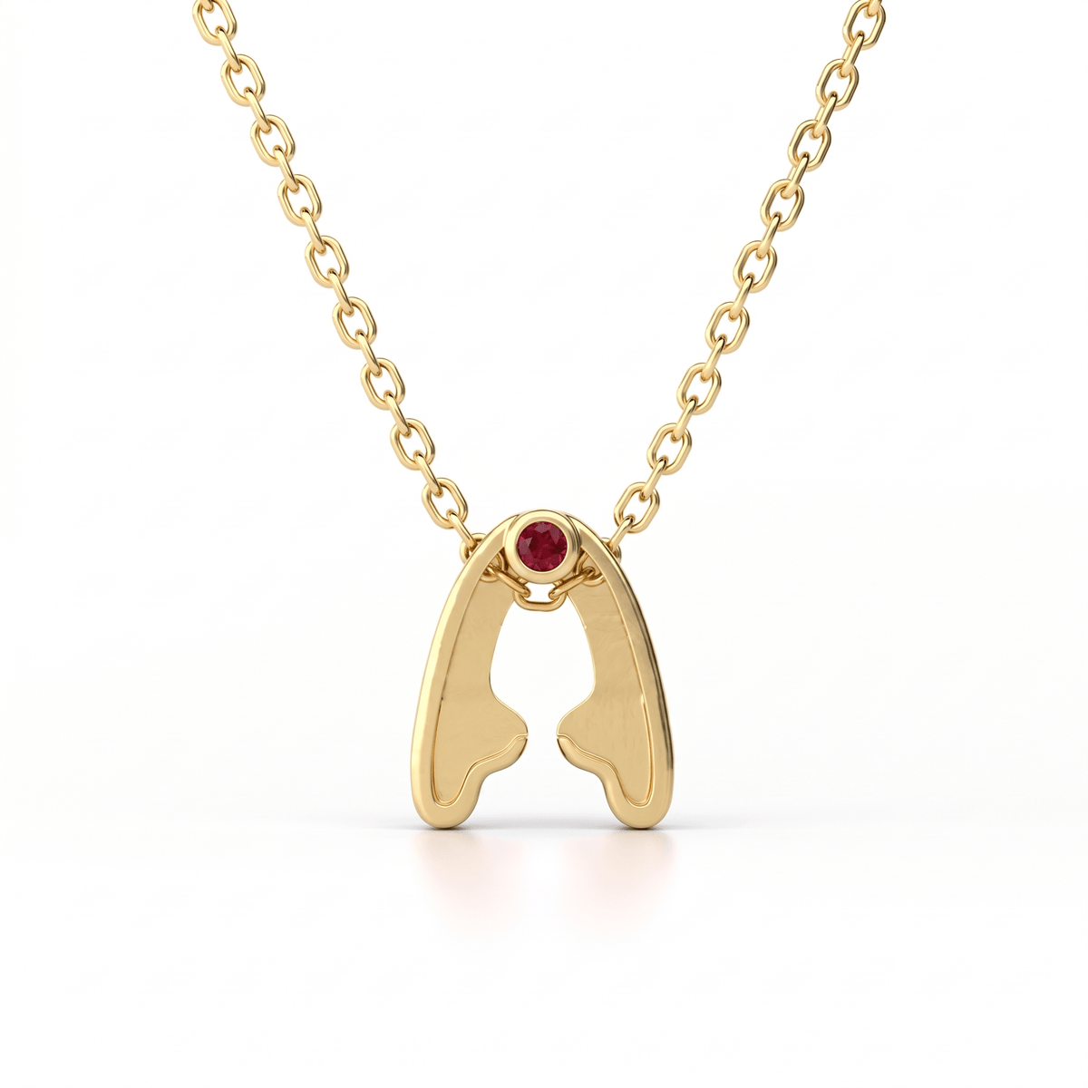 Fiorese Diamond Alphabet Pendant - FIORESE JEWELRY