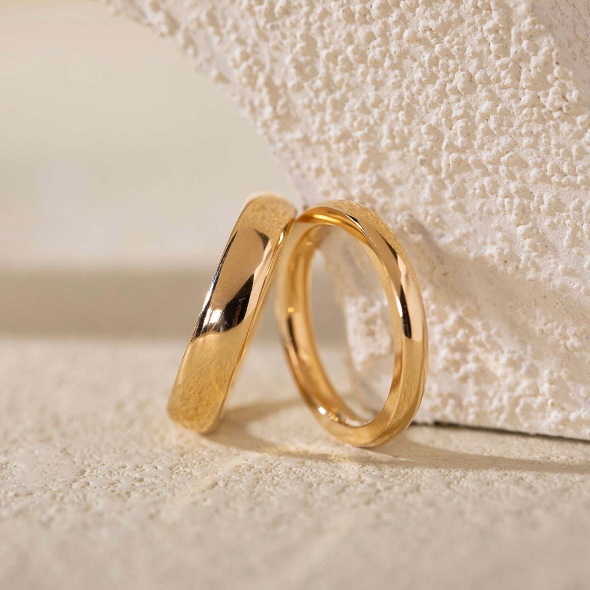 Matching Wedding Band Set (His & Hers) - FIORESE JEWELRY